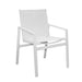 White chair on a white background