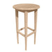 Wicker bar stool on a white background
