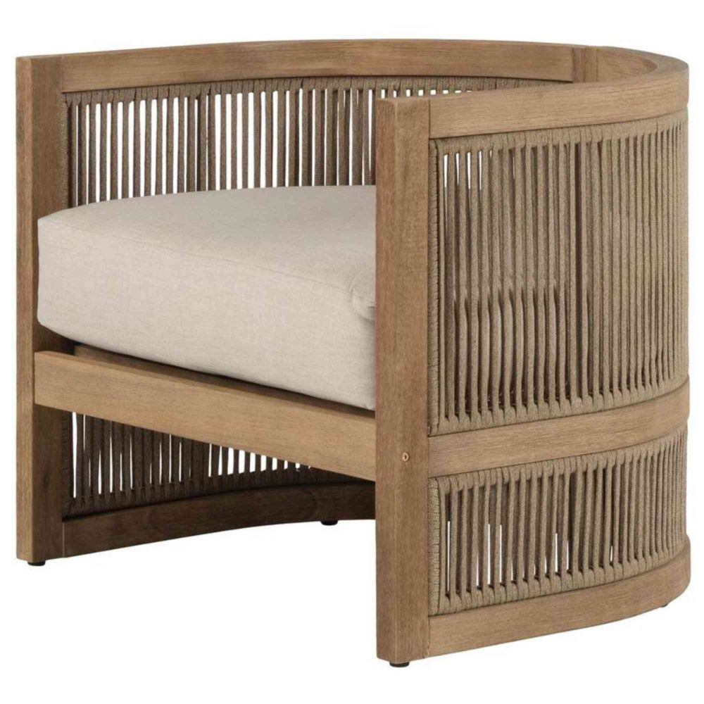 Wooden crib with white mattress on a white background