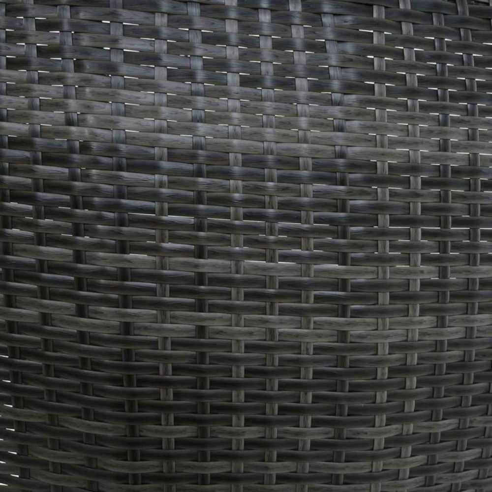 Close-up of a dark woven pattern