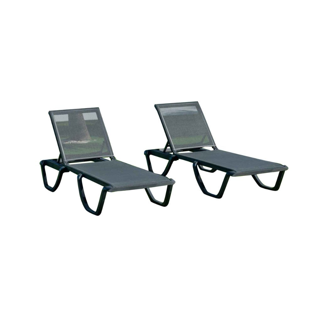 Florence Set of 2 Chaise Lounger