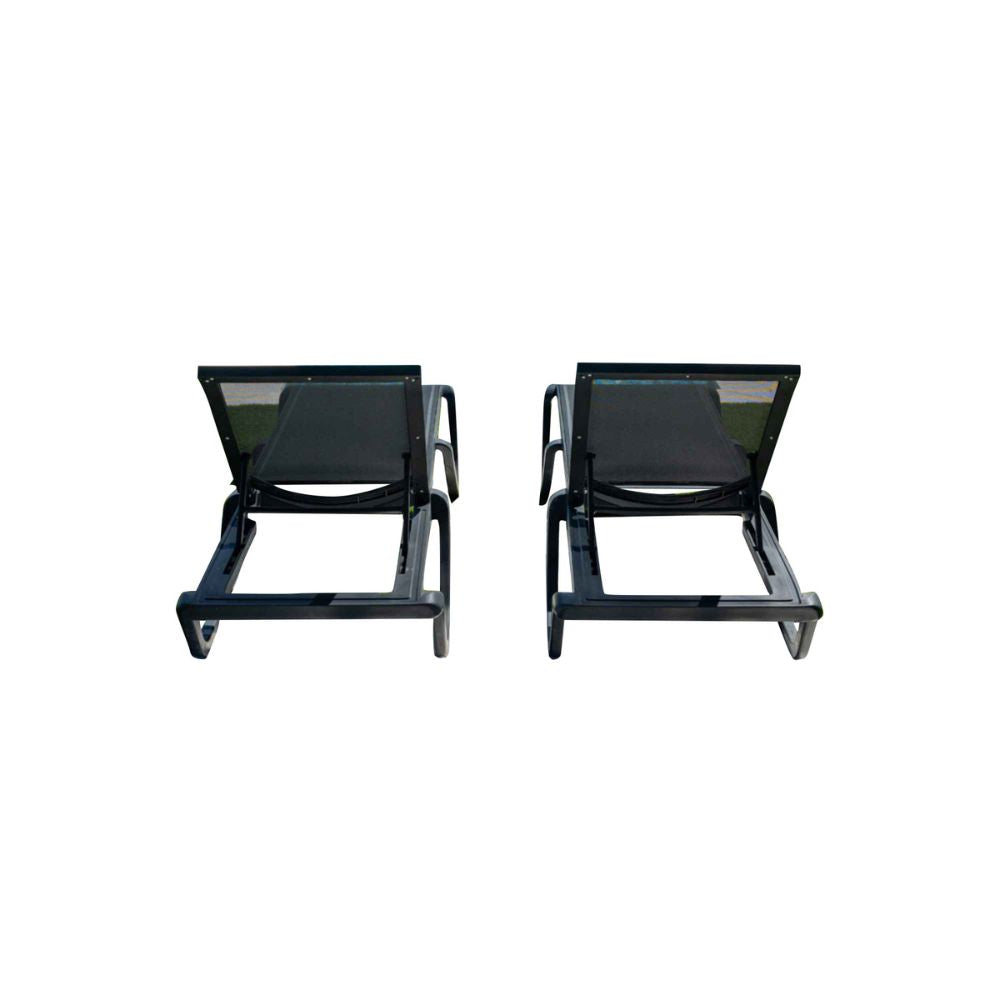 Florence Set of 2 Chaise Lounger