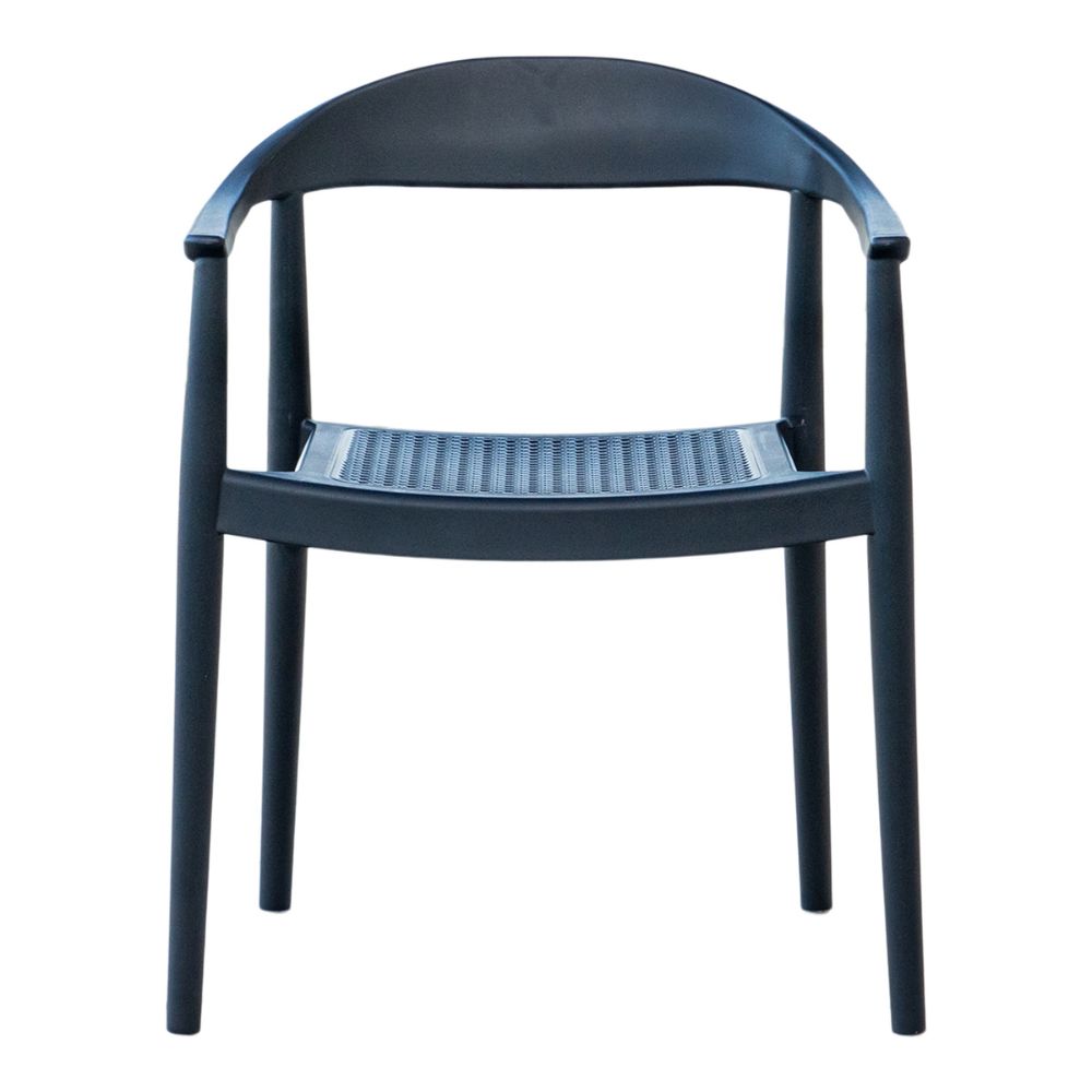 Kennedy Set of 2 Stackable Armchair-Anthracite
