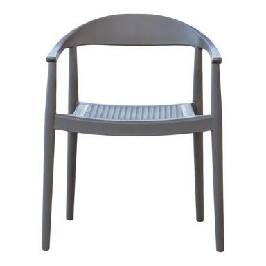 Gray chair on a white background