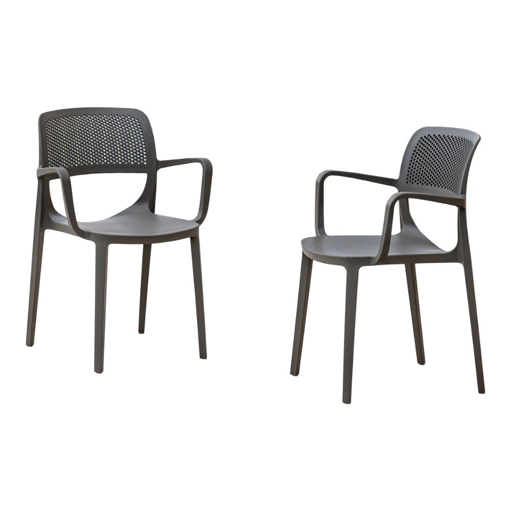 Mila Set of 2 Stackable Armchair