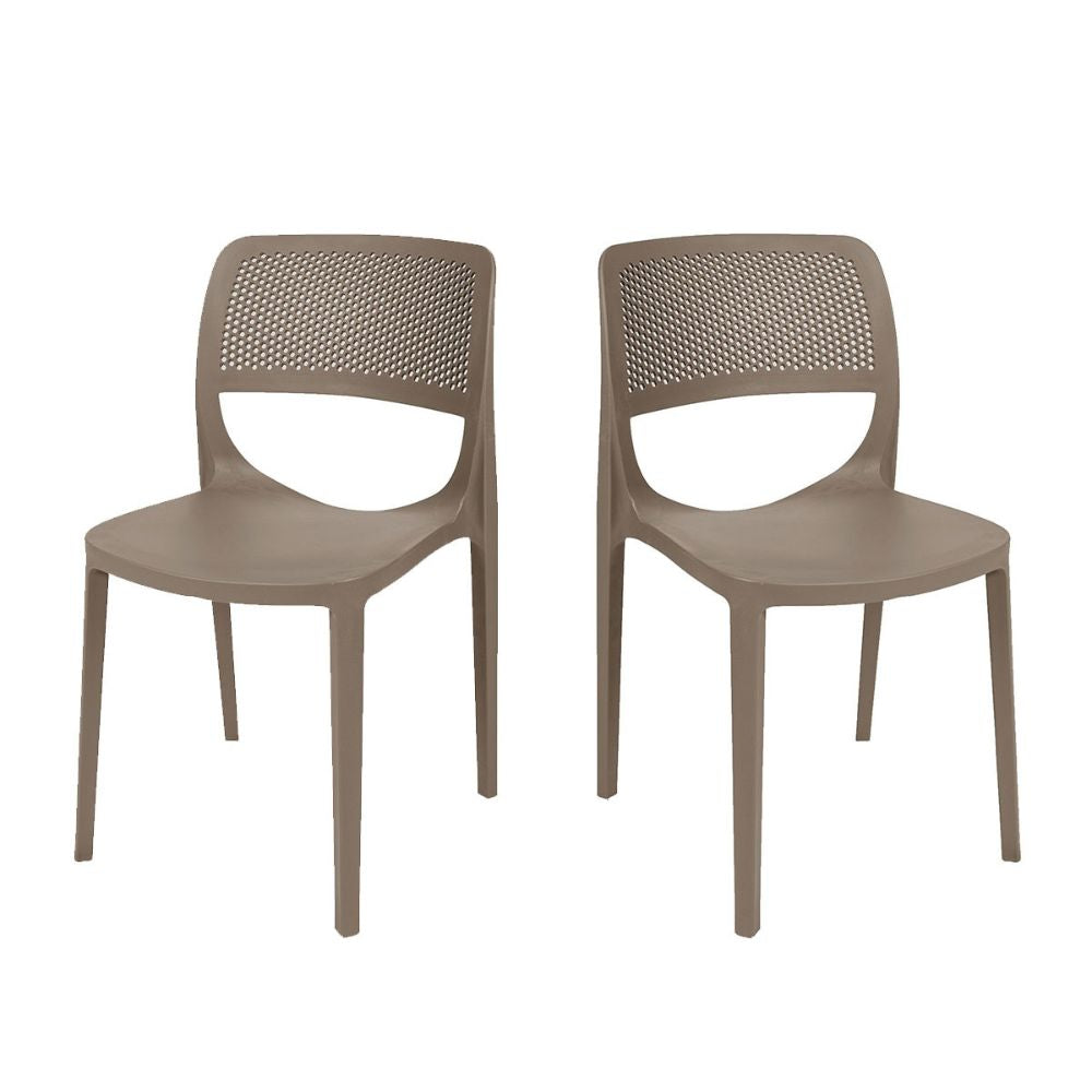 Mila Set of 2 Stackable Side Chair