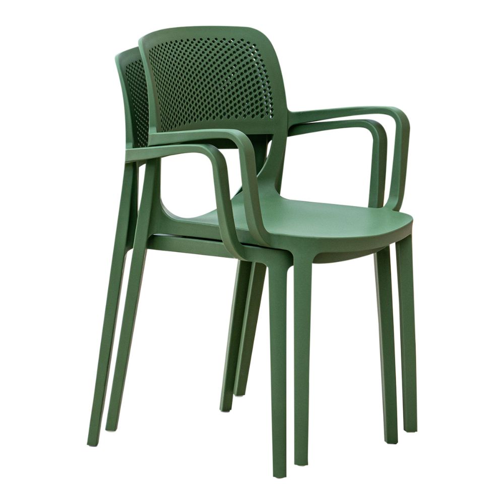 Mila Set of 2 Stackable Armchair