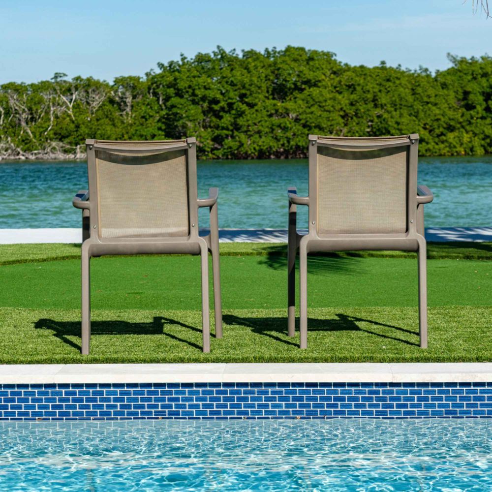 Paris Set of 2 Sling Armchairs