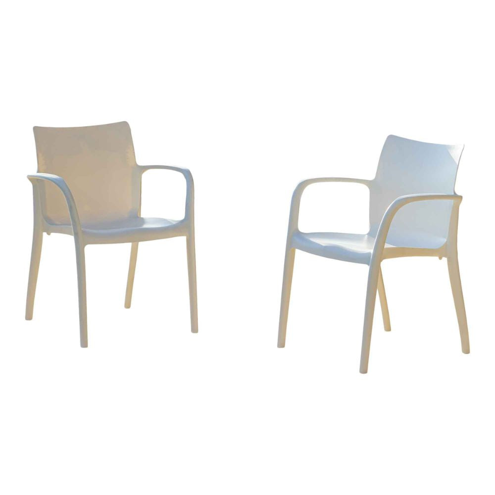 Pedro Set of 2 Stackable Armchair