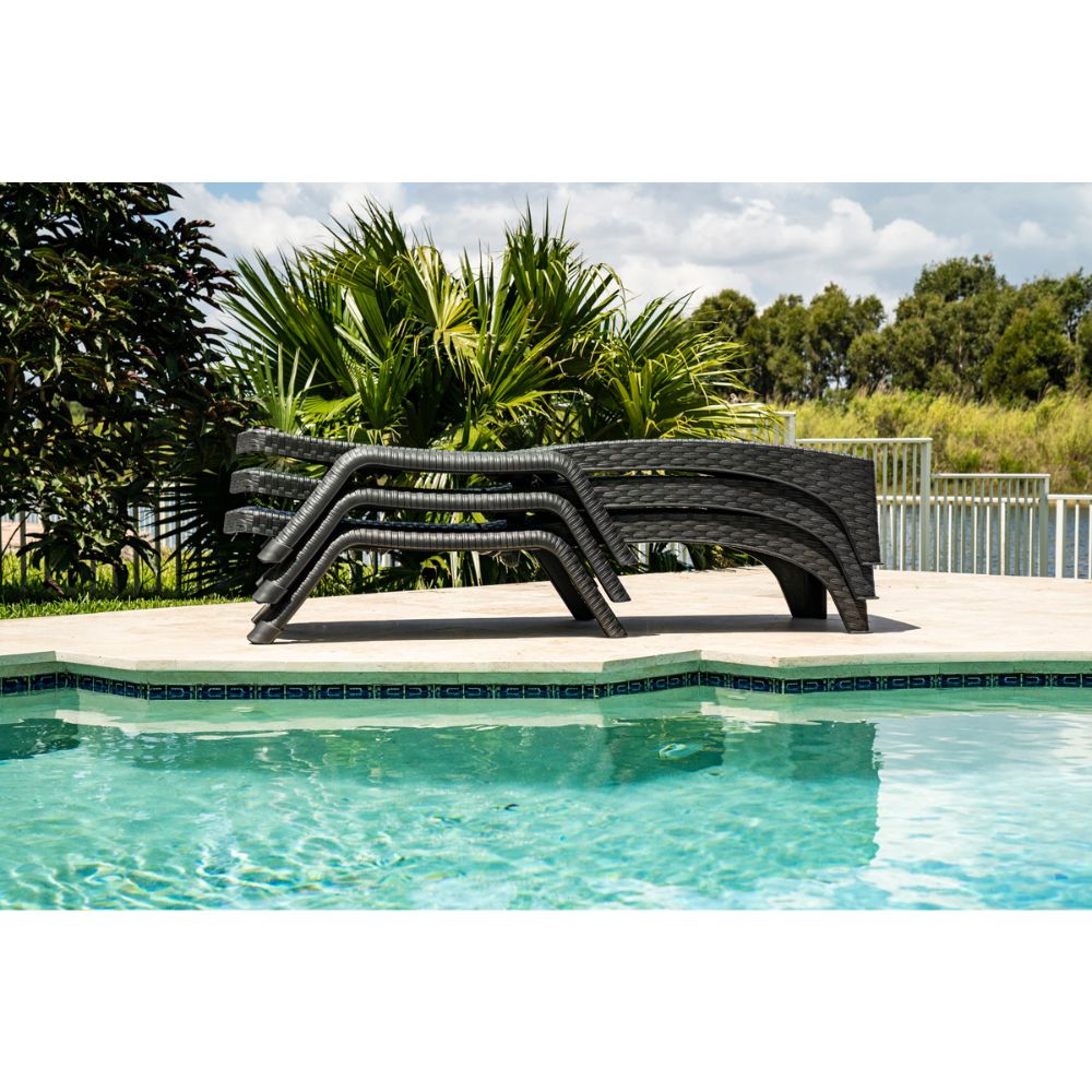 Roma Set of 2 Chaise Lounger