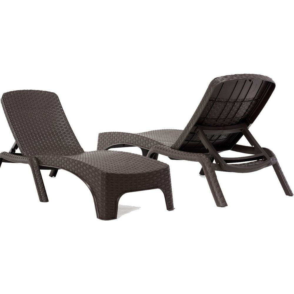 Roma Set of 2 Chaise Lounger