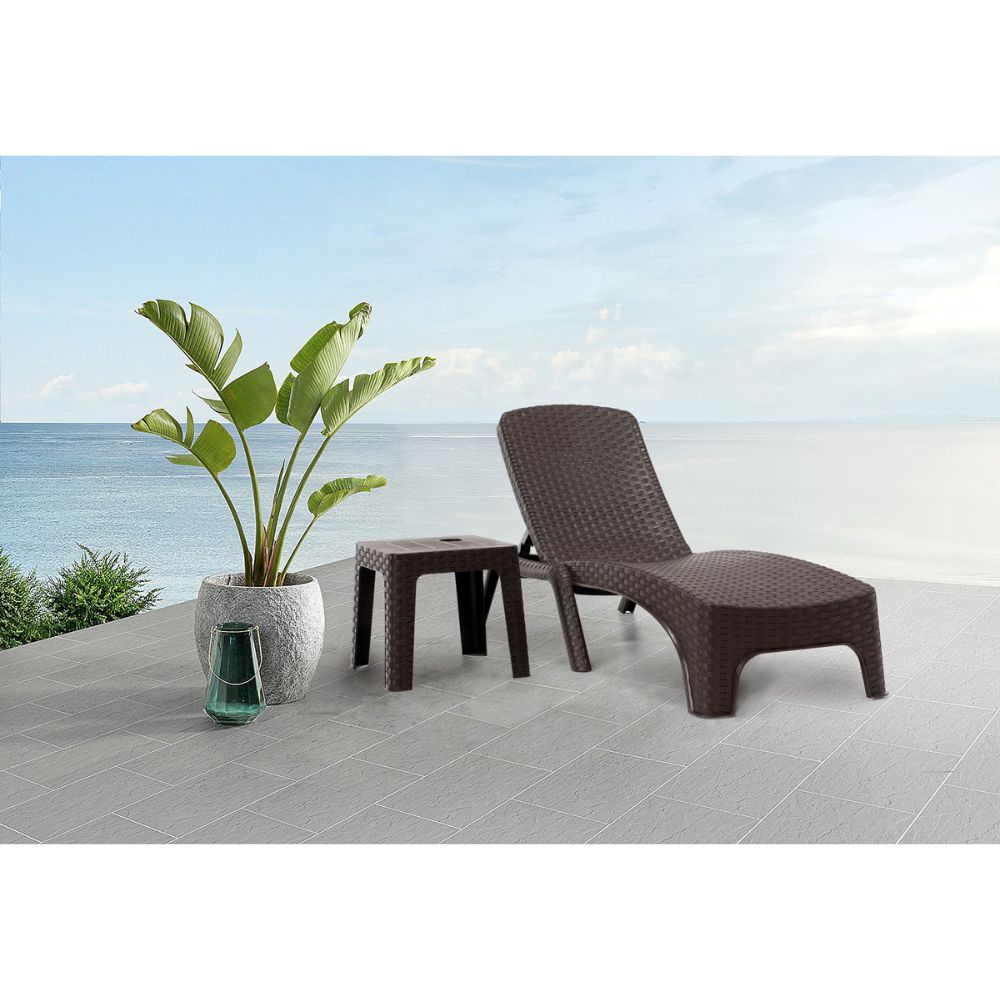 Roma Set of 2 Chaise Lounger