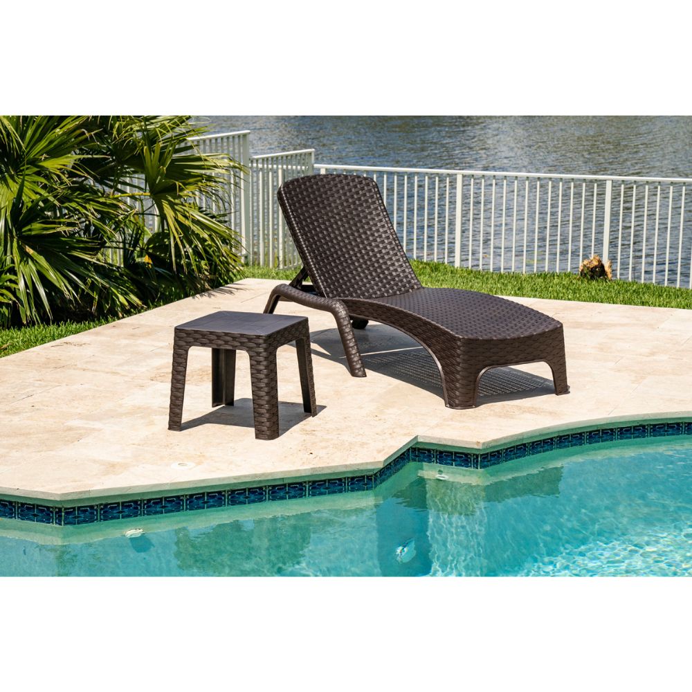 Roma Set of 2 Chaise Lounger