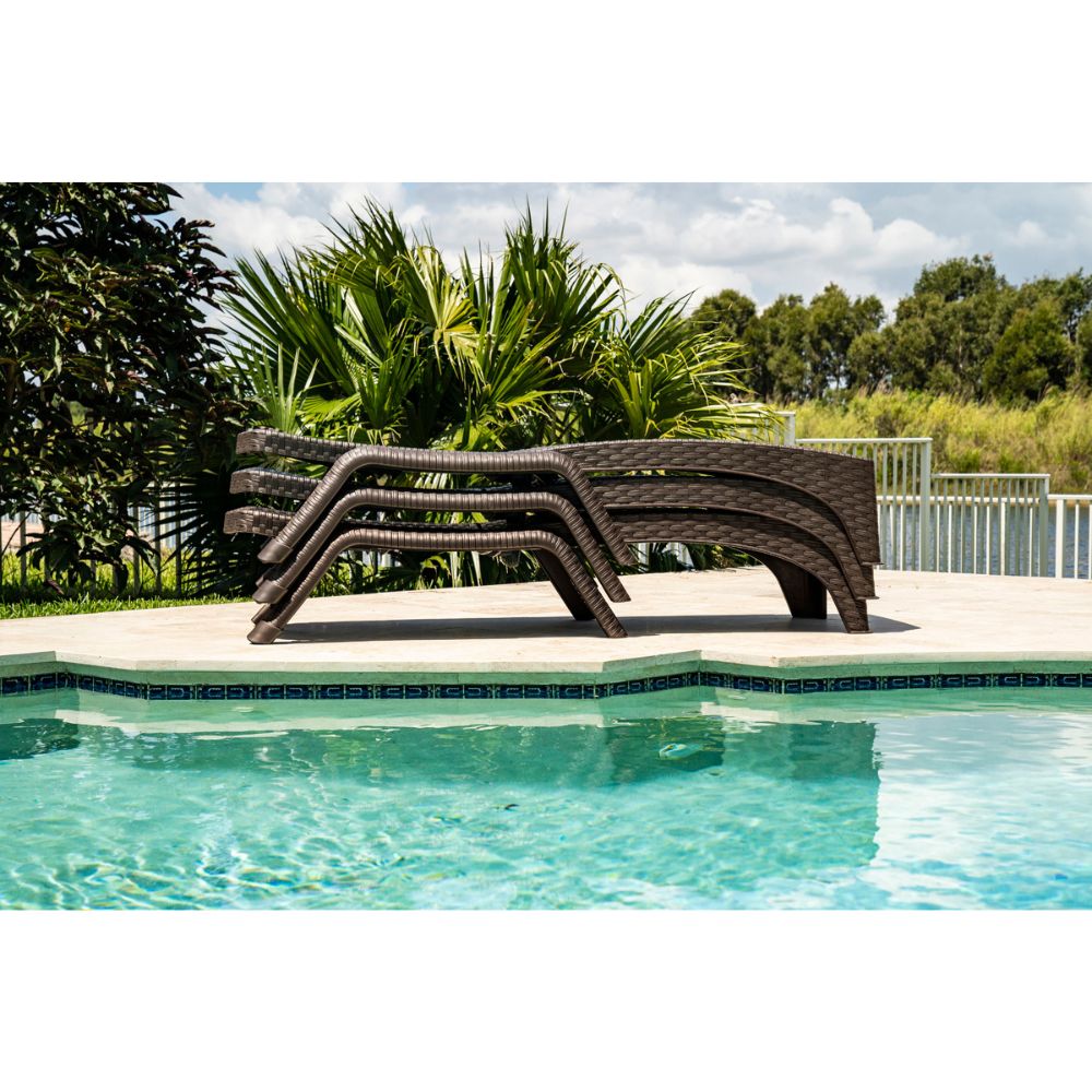 Roma Set of 2 Chaise Lounger
