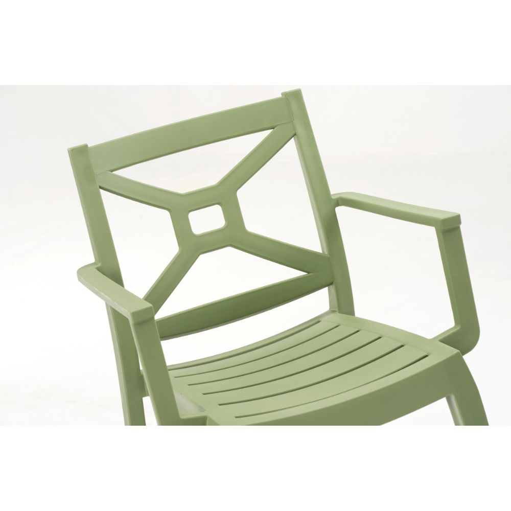 Zeus Set of 2 Stackable Armchair